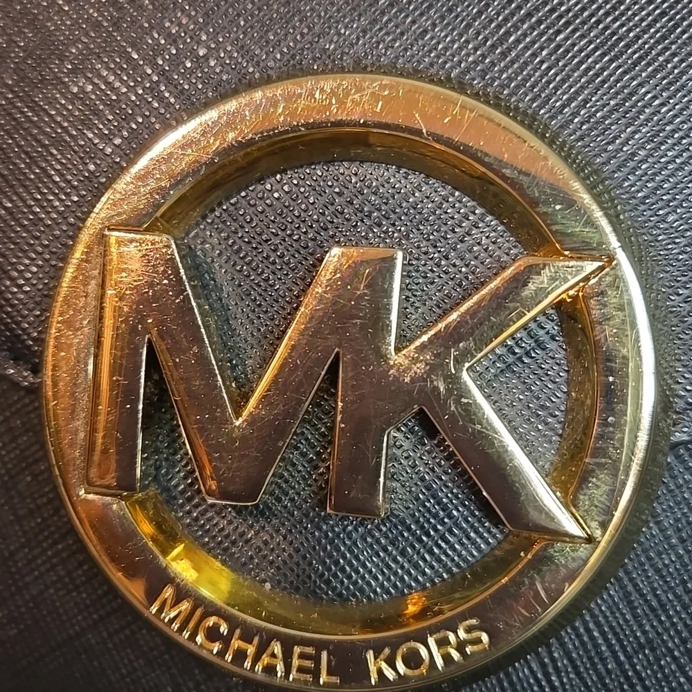 Michael Kors Hudson Satchel In Saffiano Leather